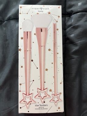 tarte Pink Star Dusters Makeup Brush Trio